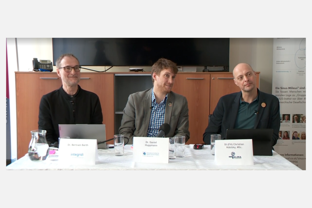 INTEGRAL unterstützt Verein Klimavolksbegehren bei “Zukunftsallianz” Dialogoffensive